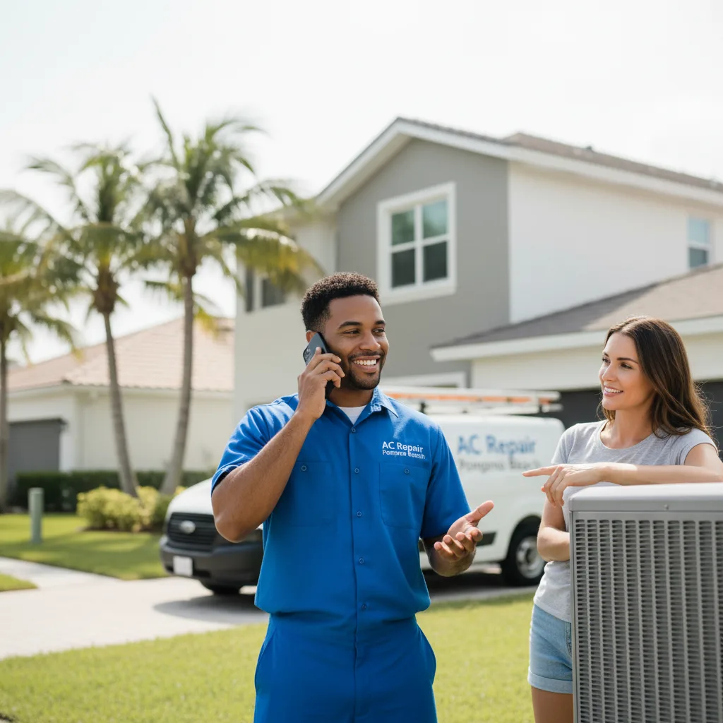 AC Repair Pompano Beach customer support in Questa